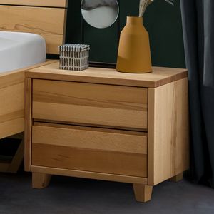 Nachttisch Grimar Wildbuche Massivholz H 48cm