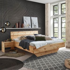 Bett Lautaro Komfort Zirbe Massivholz