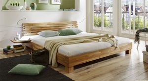 Bett Marmore Buche Massivholz
