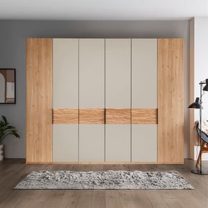 Drehtüren-Kleiderschrank Elian Eiche Dekor