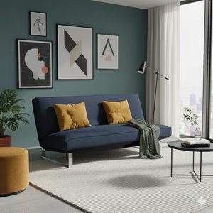 Schlafsofa Astoria Webstoff/Cord mit Lattenrost und Stauraum