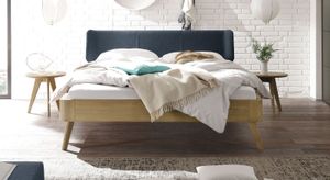 Bett Rakaia Eiche Massivholz