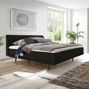 Boxspringbett Lajana Webstoff