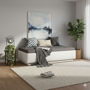 Relaxliege Eriko Komfort Kunstleder mit Bettkasten