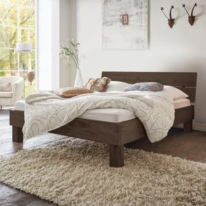 Bett Soria Wildeiche Massivholz