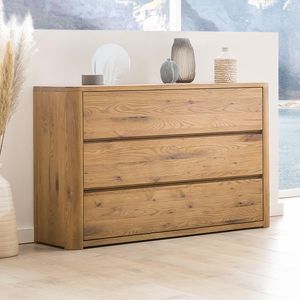 Kommode Dosima Wildeiche Massivholz mit Schubladen
