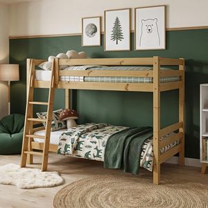 Etagenbett Kids Paradise Kiefer Massivholz mit Lattenrost
