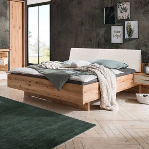 Bett Lucelia Komfort Kernbuche teilmassiv