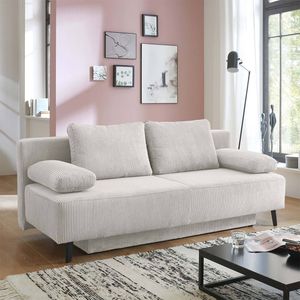 Schlafsofa Peluca Cord mit Bettkasten