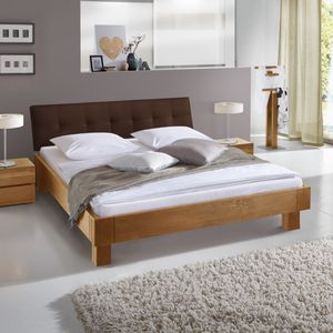 Bett Floriano Eiche Massivholz