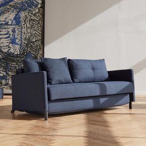 Schlafsofa Kuda Webstoff mit Stauraum