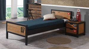 Bett Beli Kiefer teilmassiv