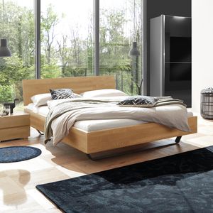 Bett Honoka Komfort Buche Massivholz