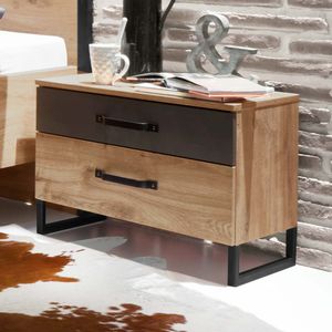 Nachttisch Lakewood Eiche Dekor H 47cm