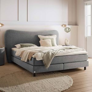 Boxspringbett Viona Webstoff