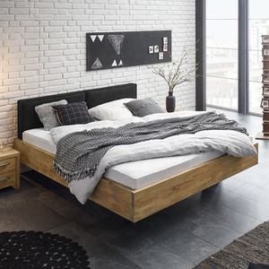 Bett Dourados Komfort Wildeiche Massivholz