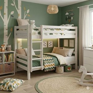 Etagenbett Kids Paradise Kiefer Massivholz mit Lattenrost