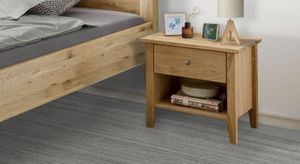 Nachttisch Liran Wildeiche Massivholz H 47cm