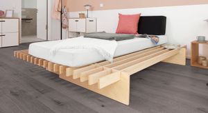 Tojo Bett Parallel Buche Massivholz