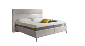 Tempur Polsterbett Classic Komfort Webstoff mit Kopfteil Texture