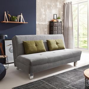 Schlafsofa Monio Velours mit Lattenrost