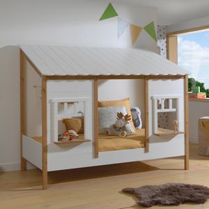 Hausbett Landhaus Kiefer Massivholz