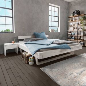 Balkenbett Tiaki Komfort Kiefer Massivholz