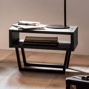Nachttisch Slonus Akazie Massivholz H 36cm