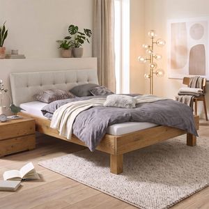 Bett Santa Luiza Wildeiche Massivholz