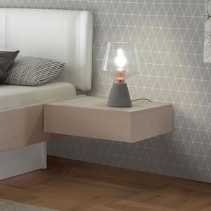 Schwebenachttisch Manchester Buche Massivholz