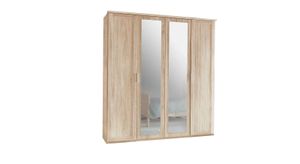 Drehtüren-Kleiderschrank Sinello