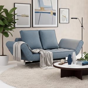 Schlafsofa Lampard Webstoff 210x93x67 cm