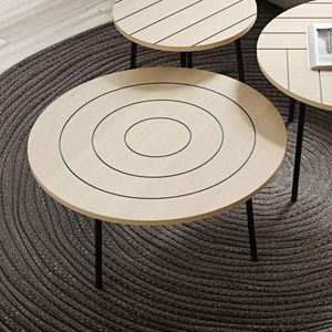 TEMAHOME Ply Beistelltisch Ø80cm