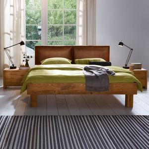 Bett Morena Wildeiche Massivholz