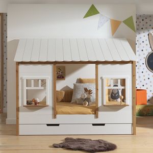 Hausbett Landhaus Kiefer Massivholz
