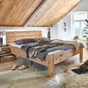 Bett Tosa Komfort Zirbe Massivholz