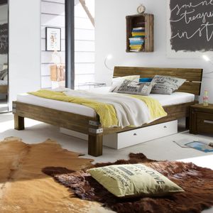 Bett Caldera Akazie Massivholz