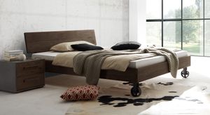 Bett Santo Wildeiche Massivholz