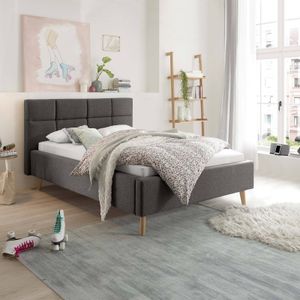 set one Polsterbett Cary Komfort Webstoff