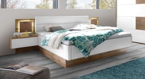 Bett mit Nachttischen Caribea