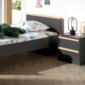 Nachttisch Arvika Buche Dekor H 49cm
