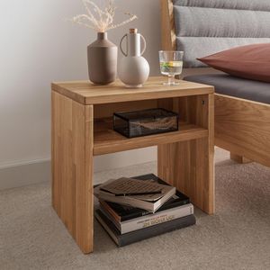 Nachttisch Ortler Wildeiche Massivholz H 45cm