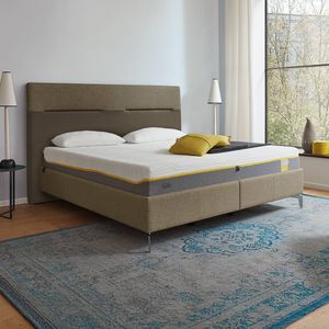 Tempur Polsterbett Classic Komfort Webstoff mit Kopfteil Texture