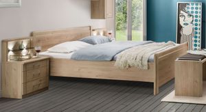 Doppelbett Telford Komfort Eiche Dekor