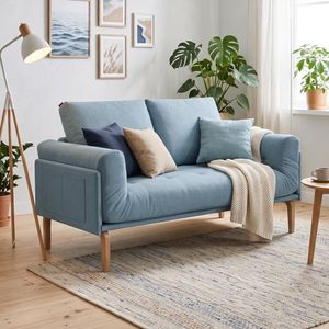 Schlafsofa Steward Webstoff/Cord mit Lattenrost