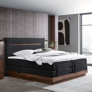 Hasena Elektro-Boxspringbett Elegant mit Kopfteil Zoe