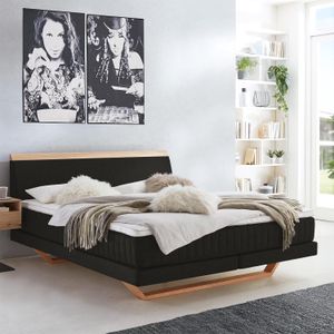 Boxspringbett Imandra Eiche Webstoff