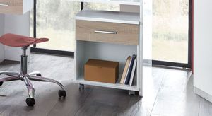 Rollcontainer Solero Eiche Dekor