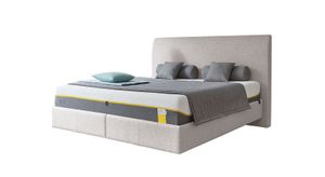 Tempur Polsterbett Classic Komfort Webstoff mit Kopfteil Shape
