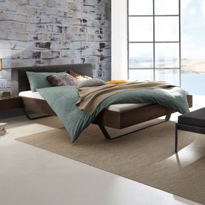 Bett Cenadro Wildeiche Massivholz
